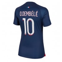 Stroje piłkarskie Paris Saint-Germain Ousmane Dembele #10 Koszulka Podstawowej dla damskie 2023-24 Krótki Rękaw